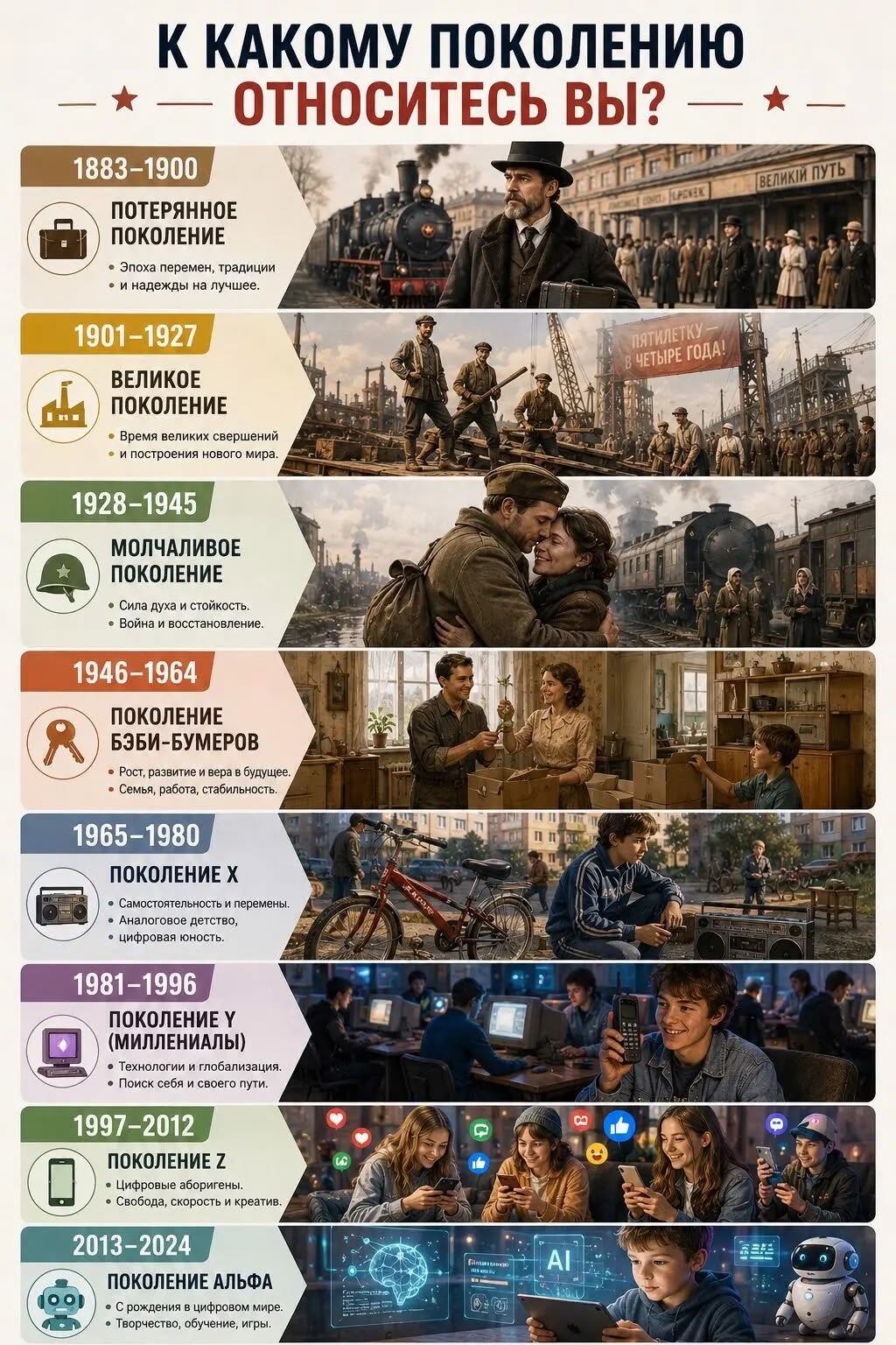 Ваше поколение?