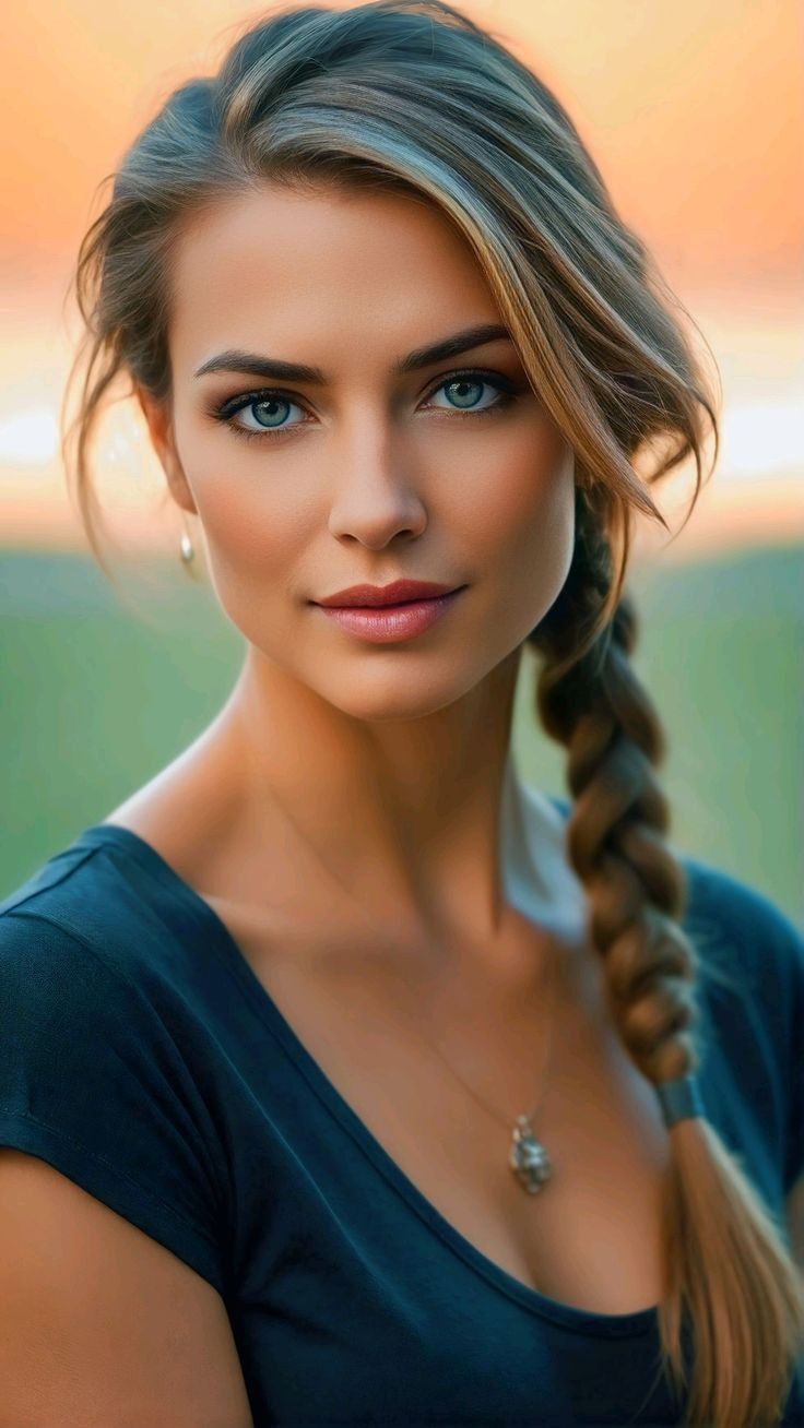 Красивая женщина